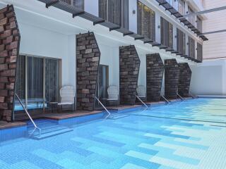 Pool Access Rooms