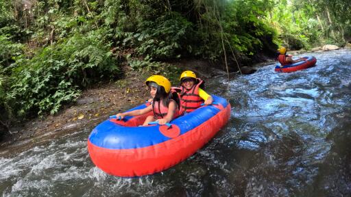 Local Village Cycling & River Tubing Combo