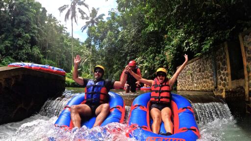 Local Village Cycling & River Tubing Combo