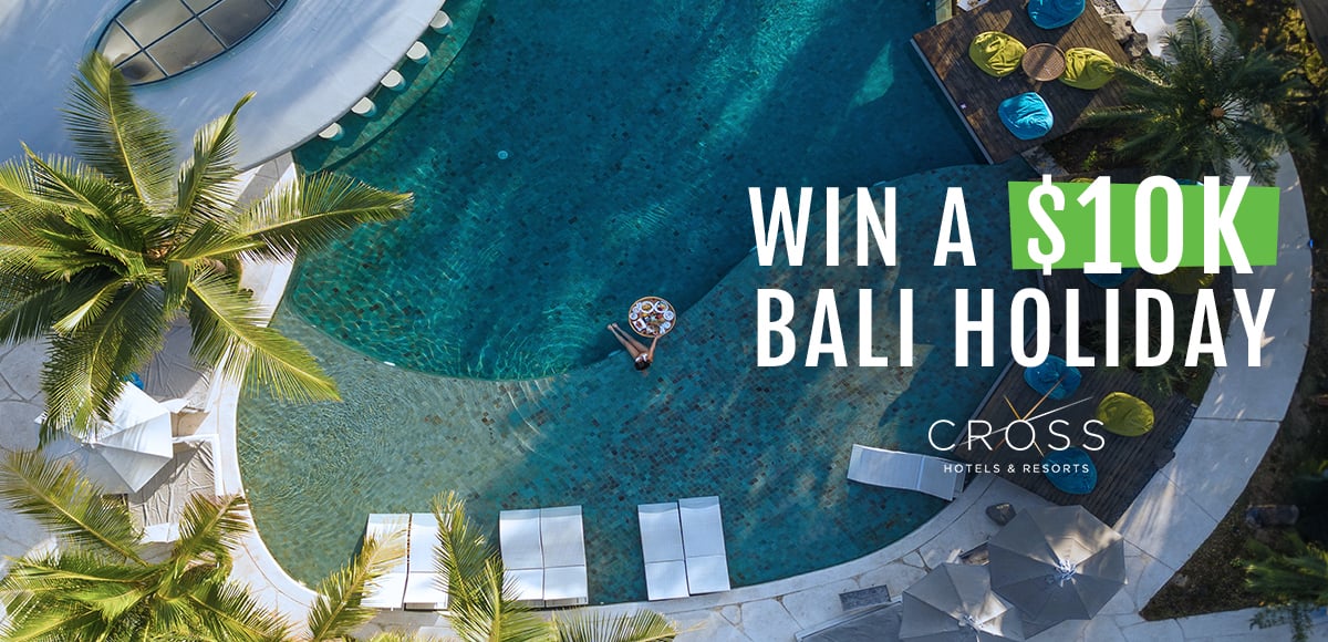 10K Cross Hotels Bali Holiday Giveaway - Landing Page [HD]