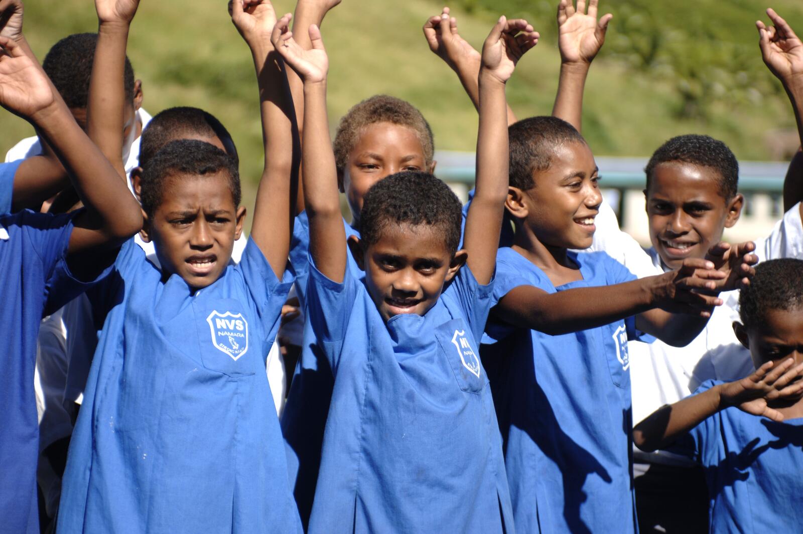 Fijian School Kids