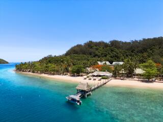 Malolo Island Aerial