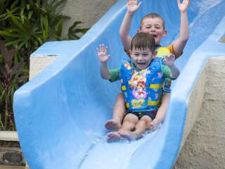 Swimming Pool & Slide