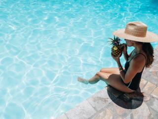 Poolside