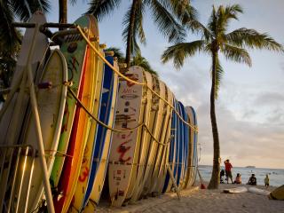 Hawaii - Waikiki Beach Surfboards