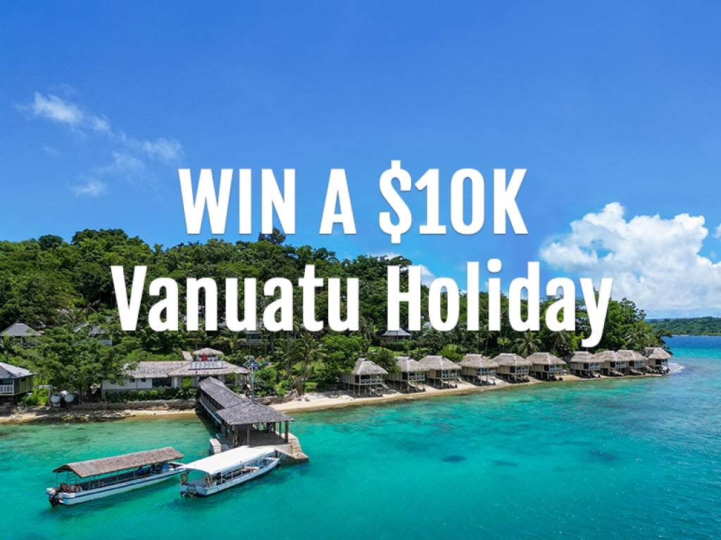 WIN A $10,000 Vanuatu Penthouse Escape