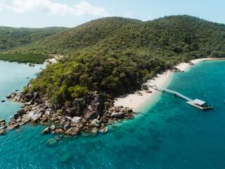 Aerial - Orpheus Island Lodge