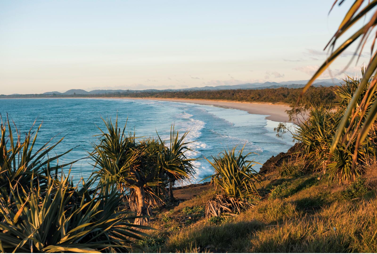 View to Kingscliff and Salt - Destination NSW