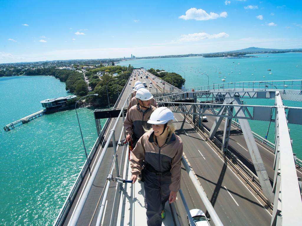 Auckland Bridge Climb, Harbour Bridge Experience, New Zealand tour