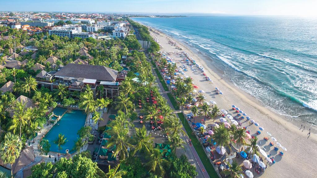 Aerial Beachfront View