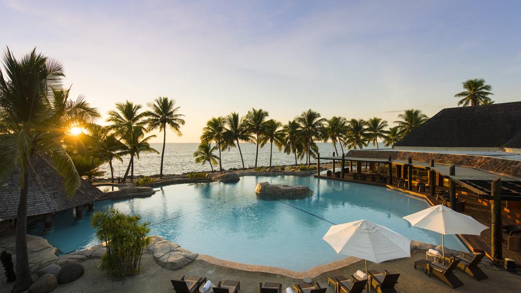 Pool at Sunset