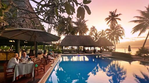 Poolside Dining