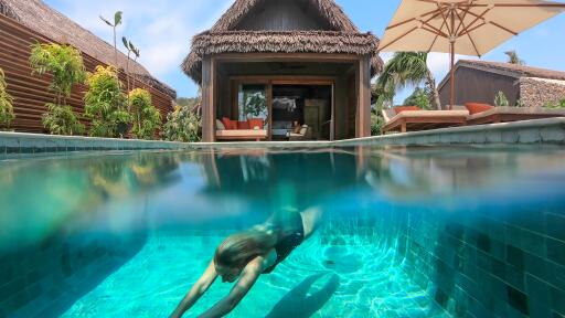 Beachfront Pool Villa