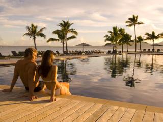 Couple at pool