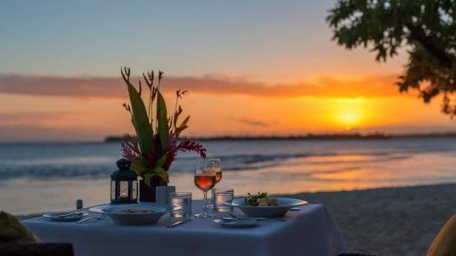 Romantic Beach Dining