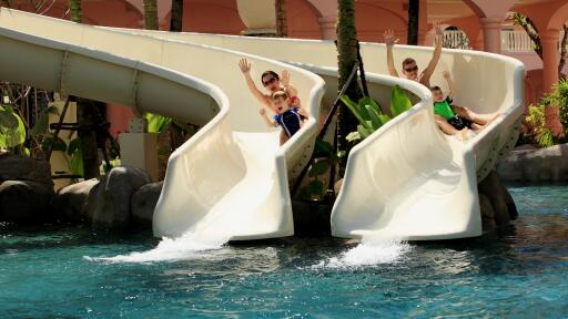 Waterslides