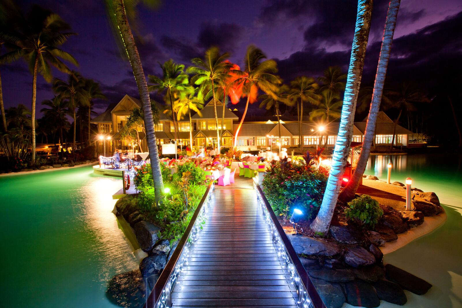 Pool by Night