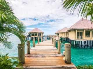 Samoa overwater bungalow