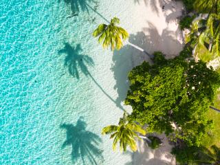 Samoa aerial shot