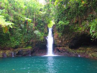 Afu aau waterfall