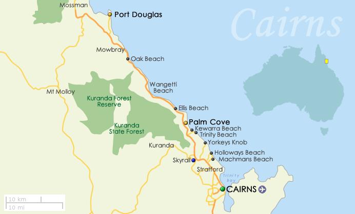 Cairns Map 47613 