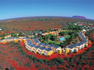 Ayers Rock Resort Aerial