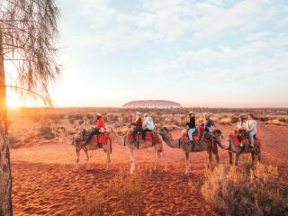 Camel to Sunrise - Tourism NT - Jessie Lindemann